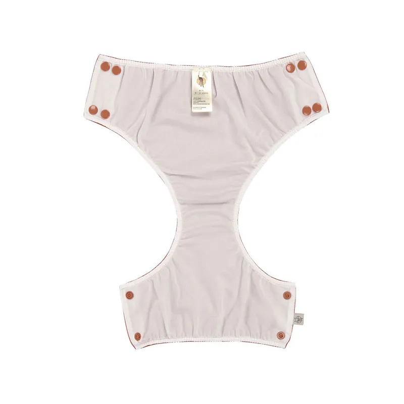 Couche de bain avec boutons pressions - Rouille-3