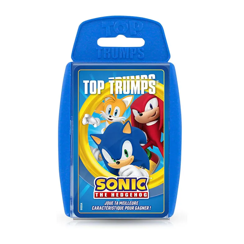 Jeu de cartes Top Trumps Sonic The hedgehog - 6+-0