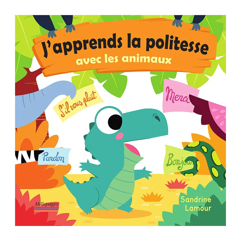 J'apprends la politesse avec les animaux - 3-5 ans-0