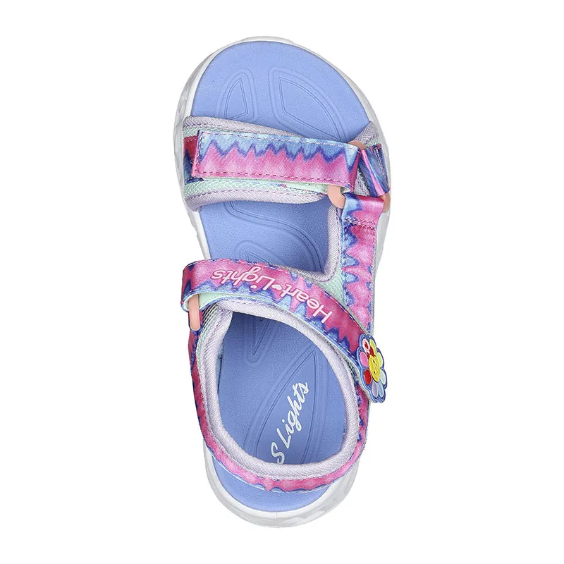 Sandales lumineuses Heart Miss V - Violet/Fuchsia-3