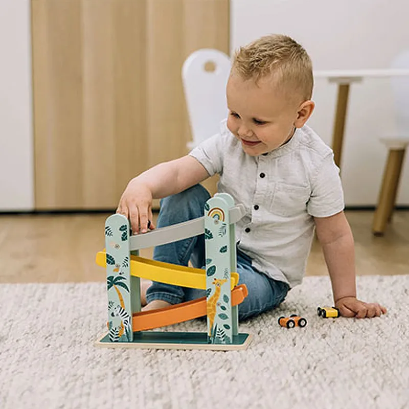 Mini garage & 2 voitures Bois - 18m+-0