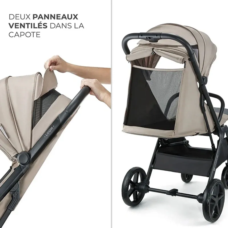 Poussette Compacte Loom Beige - 0m+-7