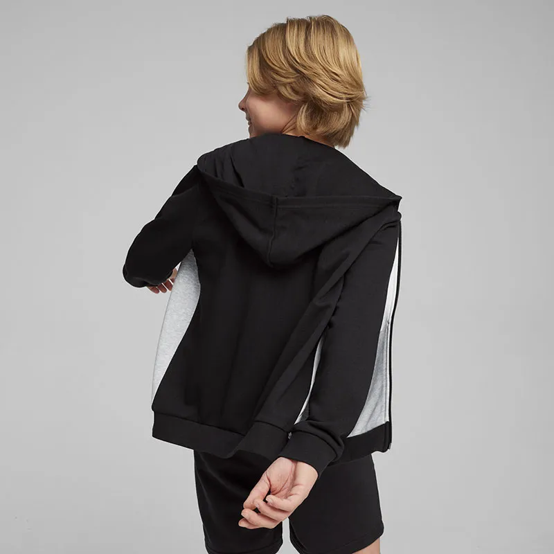 Veste Puma Power Colorblock - Noir/Blanc/Gris-1