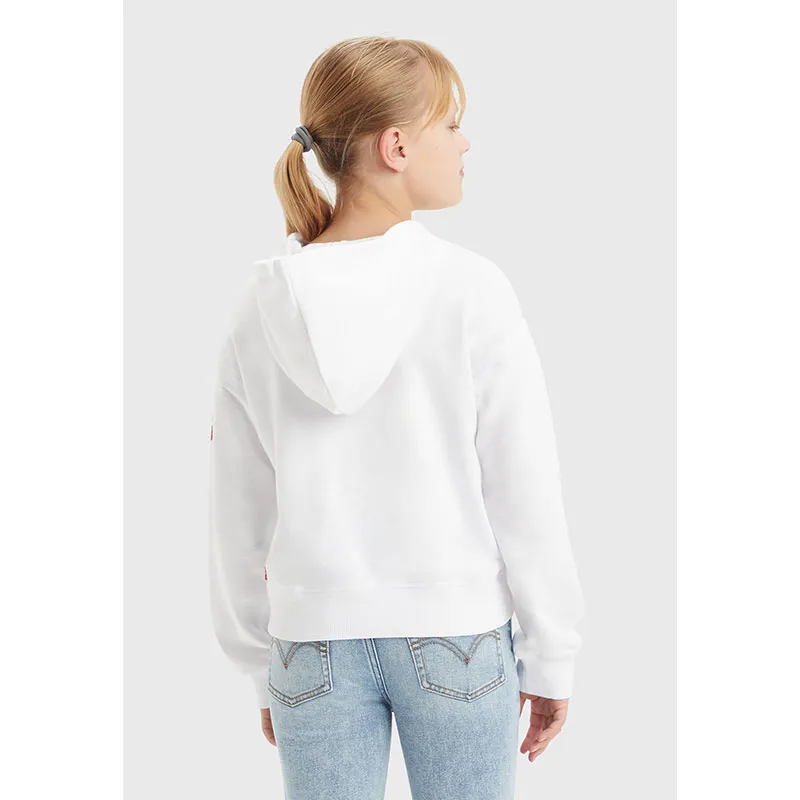 Hoodie Levis Hibiscus Junior - Bright white-6