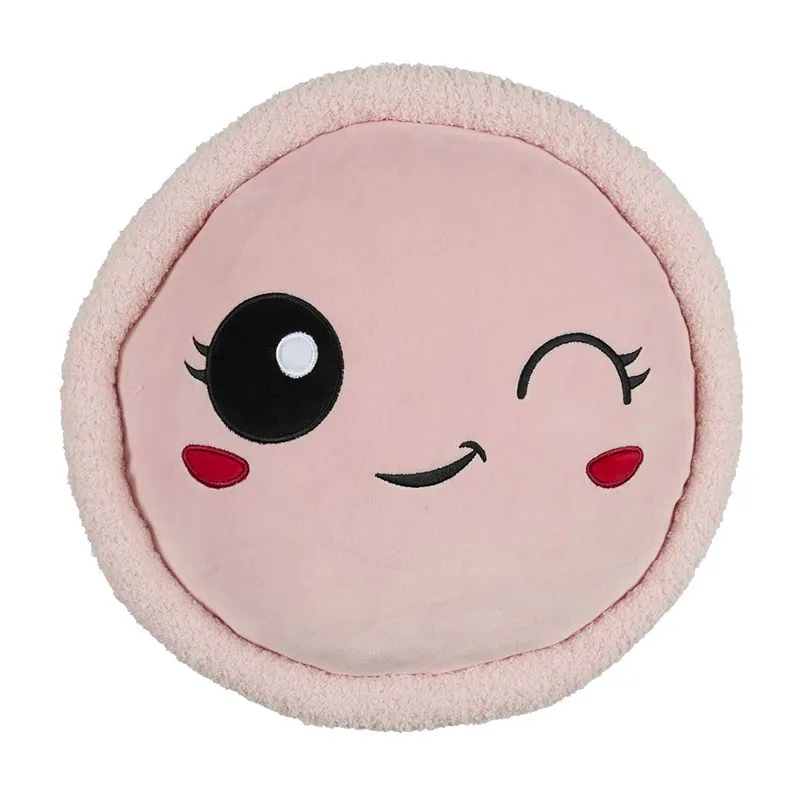 Peluche Macaron Rose Kawaii - ø36cm-0