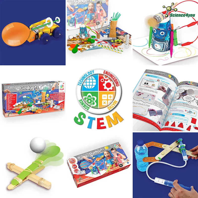 Kit Fabrique de Gadgets 15 expériences - 8+-4