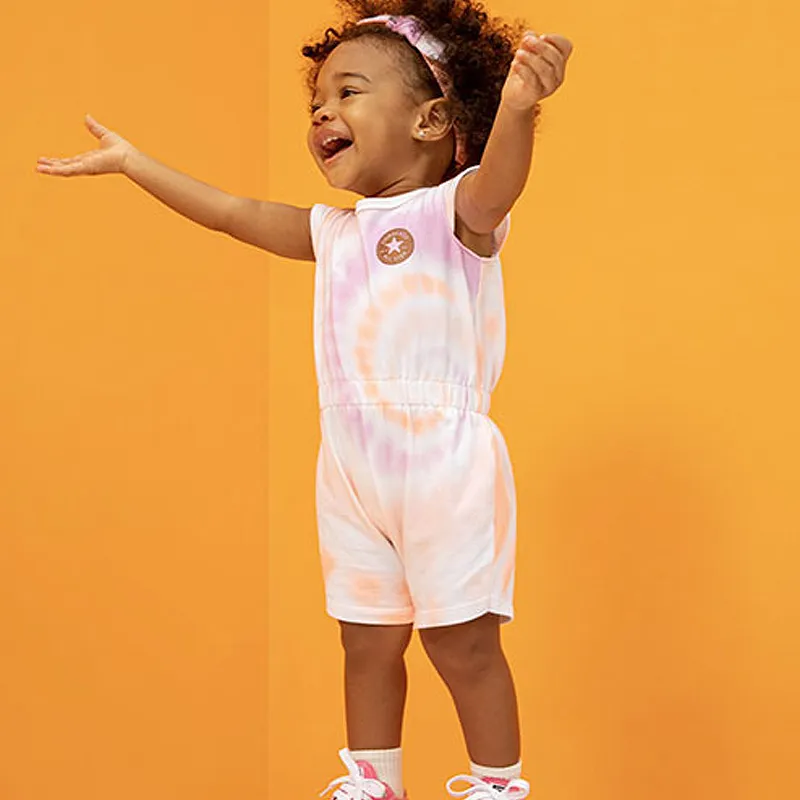 Combishort + headband Tie Dye - Blanc - CONVERSE-0