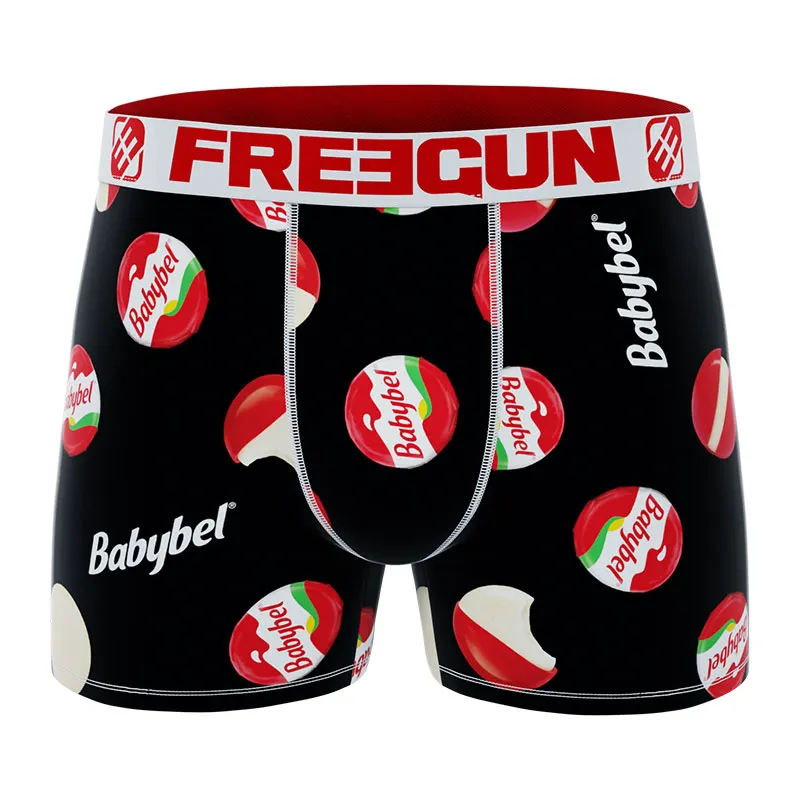 4 boxers enfant La Vache Qui Rit - Noir/Jaune/Vert/Violet/Bleu/Blanc-2