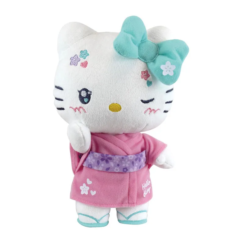 Peluche Hello Kitty Kimono kawaï - 24cm-0