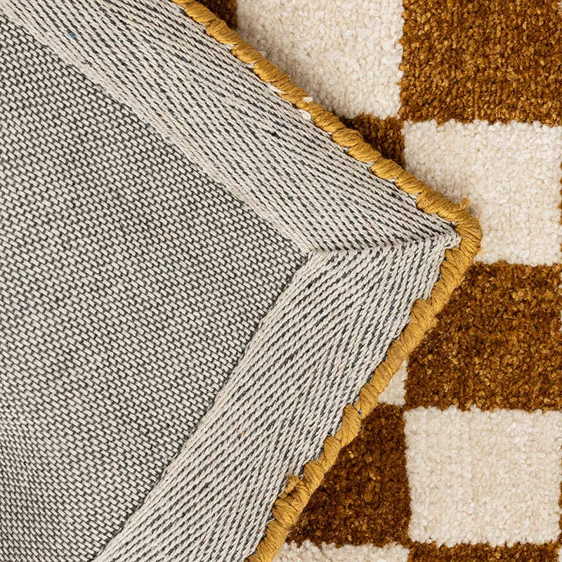 Tapis damier Tufté Family corner - 118x170cm-2