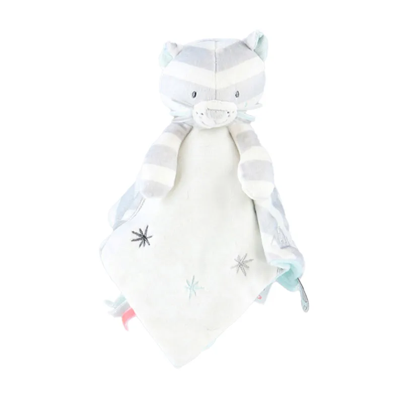 Doudou Milo A&M Gris Noukie's - 27x27x7cm-0