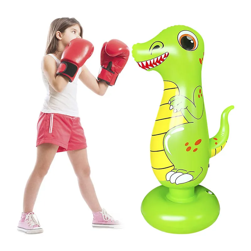 Punching-ball gonflable Dinosaure - 120cm-3