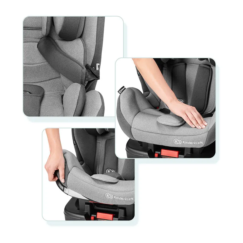 Siège-auto Vado ISOFIX Gr.0+/1/2 - Rouge-9
