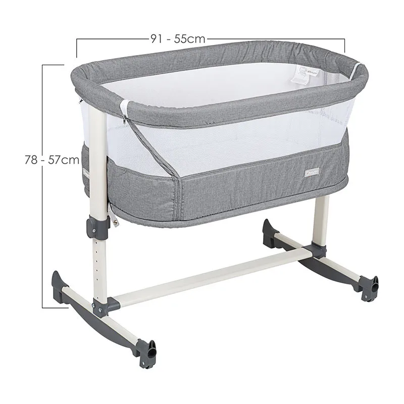 Berceau Co-dodo Vivaldi Gris Clair - 0m+-8