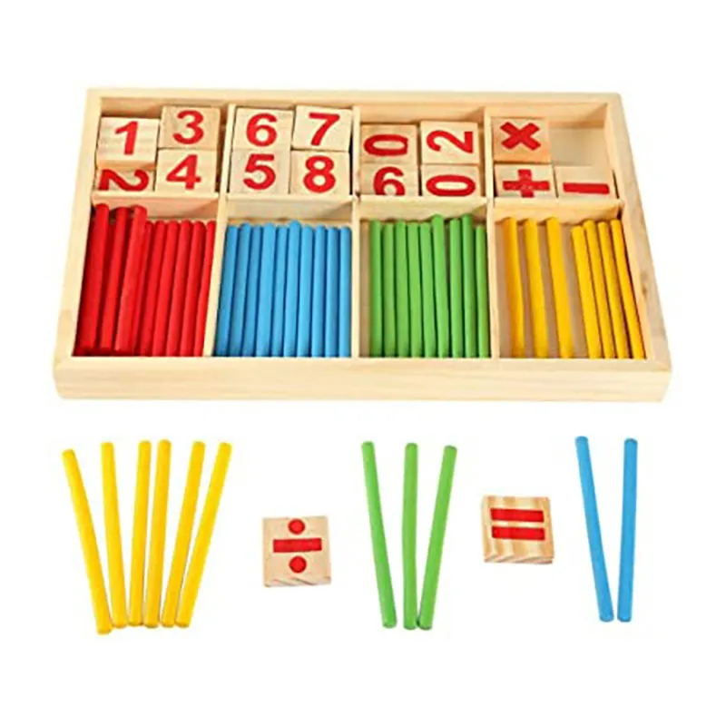 Atelier Calculs Montessori Bois - 36m+-0
