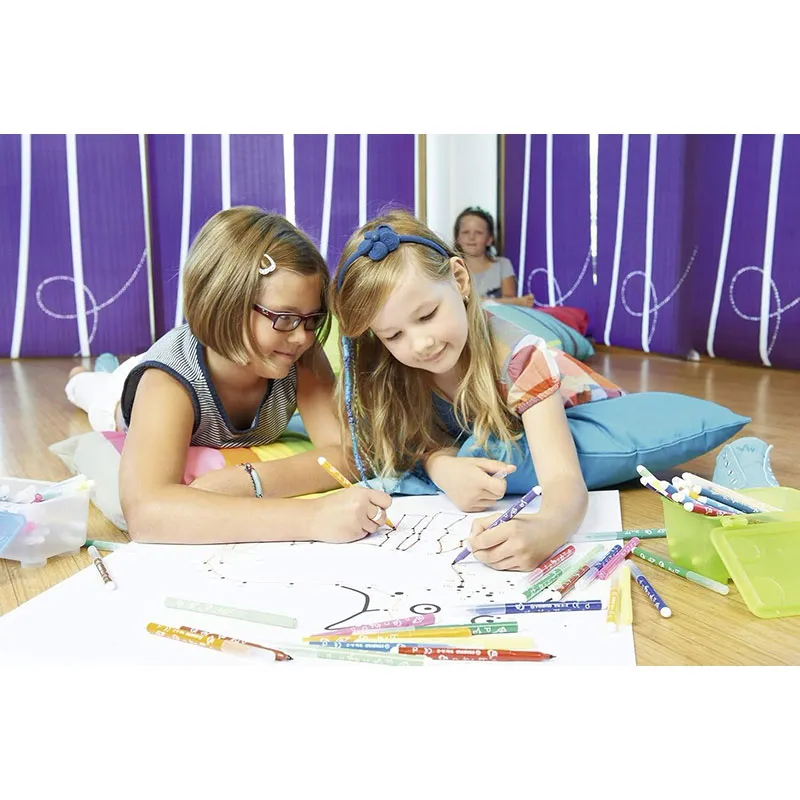 Coffret Schoolpack Feutres de coloriage Trio A-Z - 144pcs-4