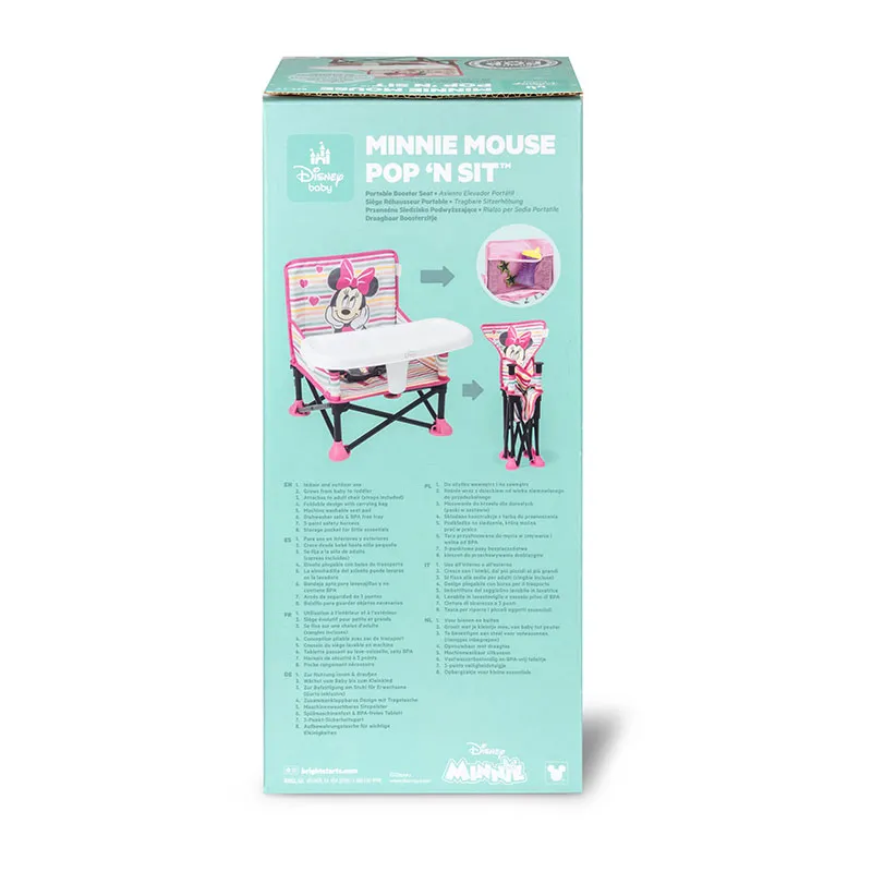 Réhausseur portable Pop'n Sit Minnie - 6m+-21