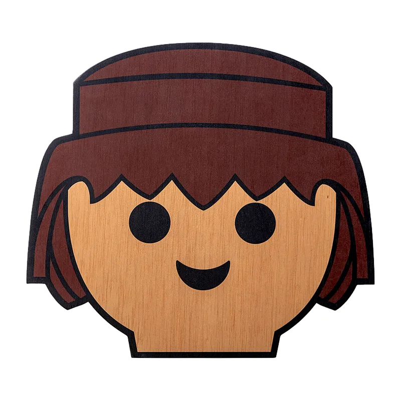 Lampe décorative à poser Tête Playmobil - 50x26x4,5cm-1