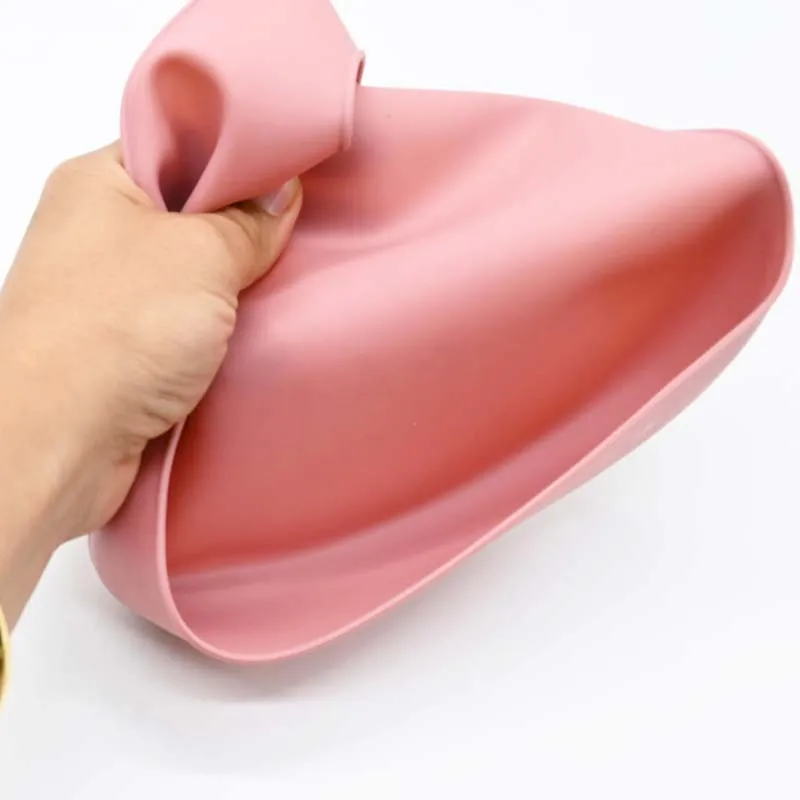 2 Bavoirs silicone avec récupérateur-1