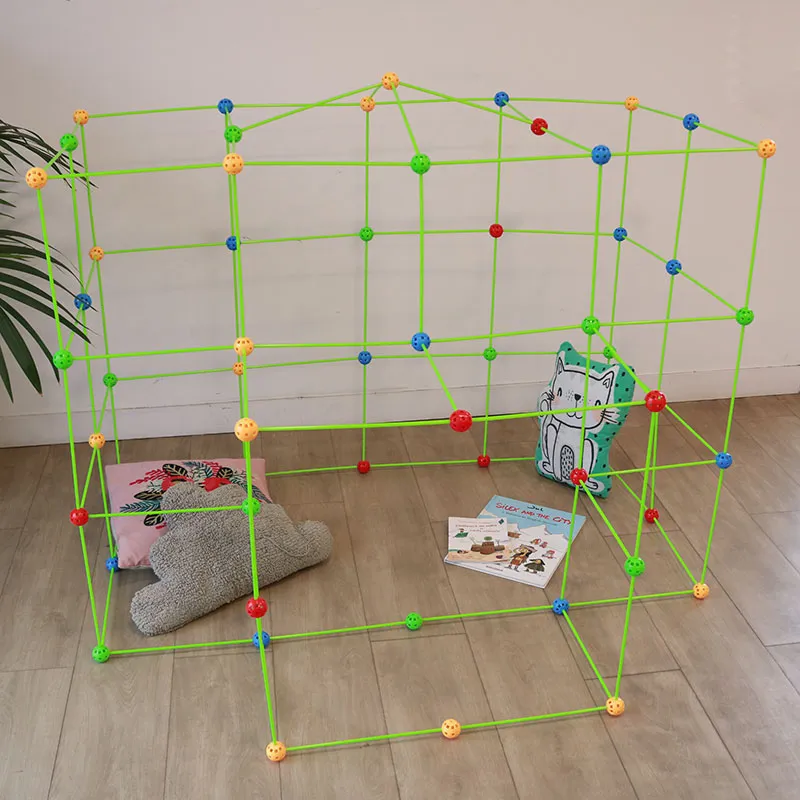 Kit de construction de cabane Magicastle 175pcs - 3+-5