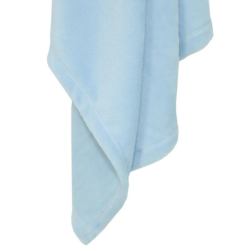 Couverture Flanelle Bleu - 75x100cm-1