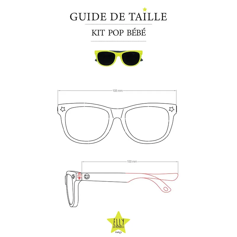 Lunettes de soleil Anti-UV Cat.3 - Pop Yellow Submarine-5