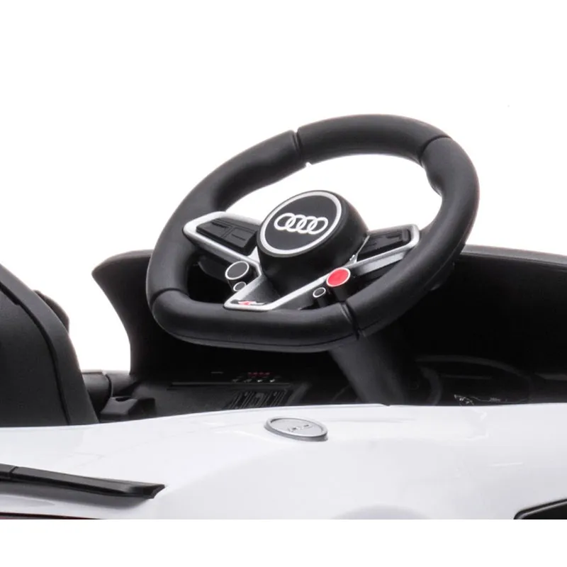 Voiture à batterie Audi R8 Spyder Blanc  - 36m+-12