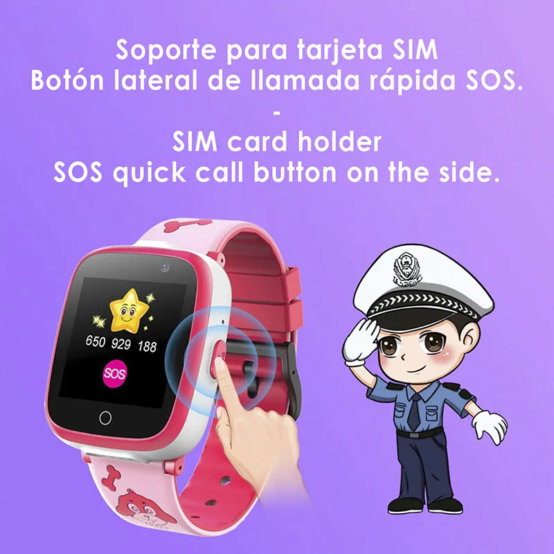 Montre connectée S6 Rose - 36m+-4
