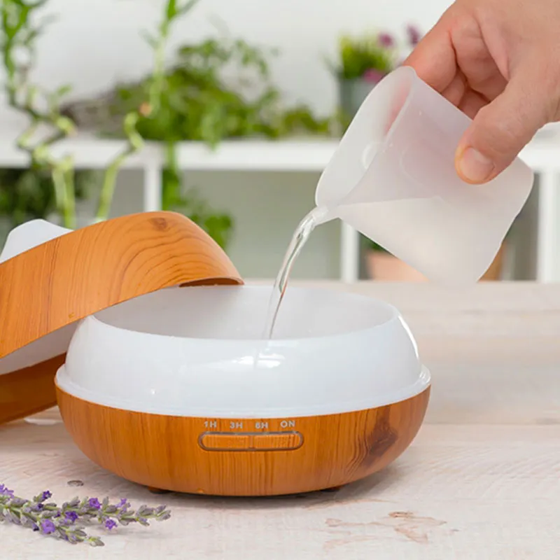Humidificateur-diffuseur Wood effect - 16x12cm-5