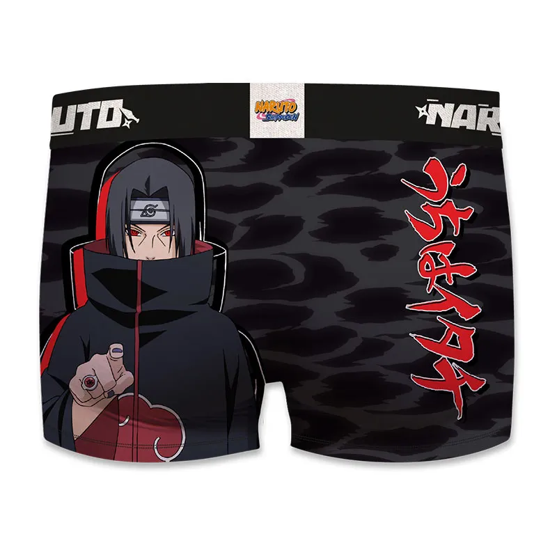 4 Boxers Homme Naruto Shippuden - Bleu/Noir-5