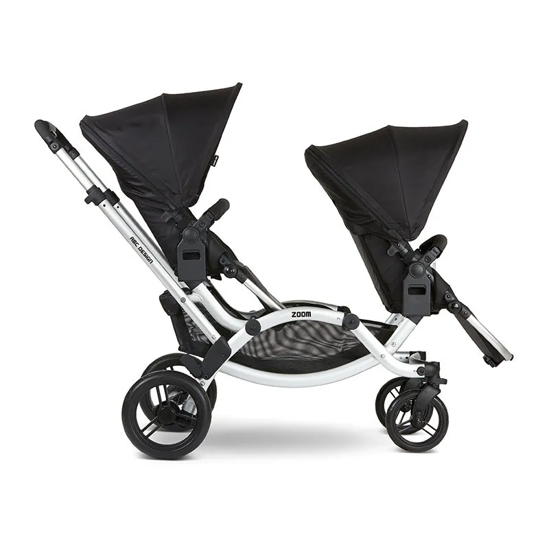 Trio Poussette Jumeaux Zoom Black - 0m+-3