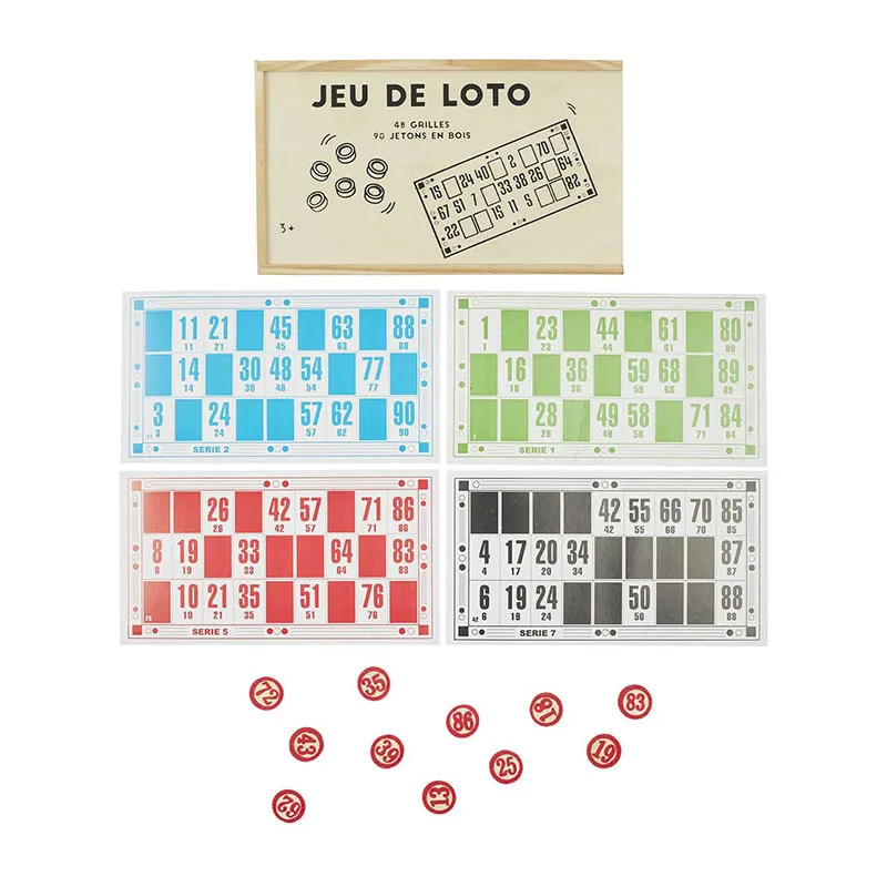 Jeu de loto - 16,5x0,1x9cm-0