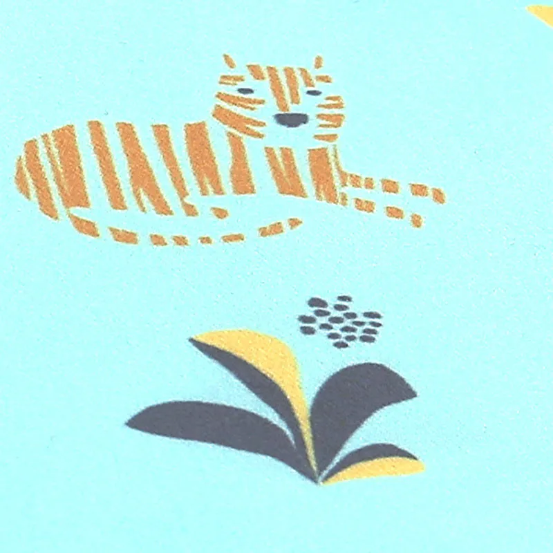 Short de bain Tigre Bébé - Bleu-4