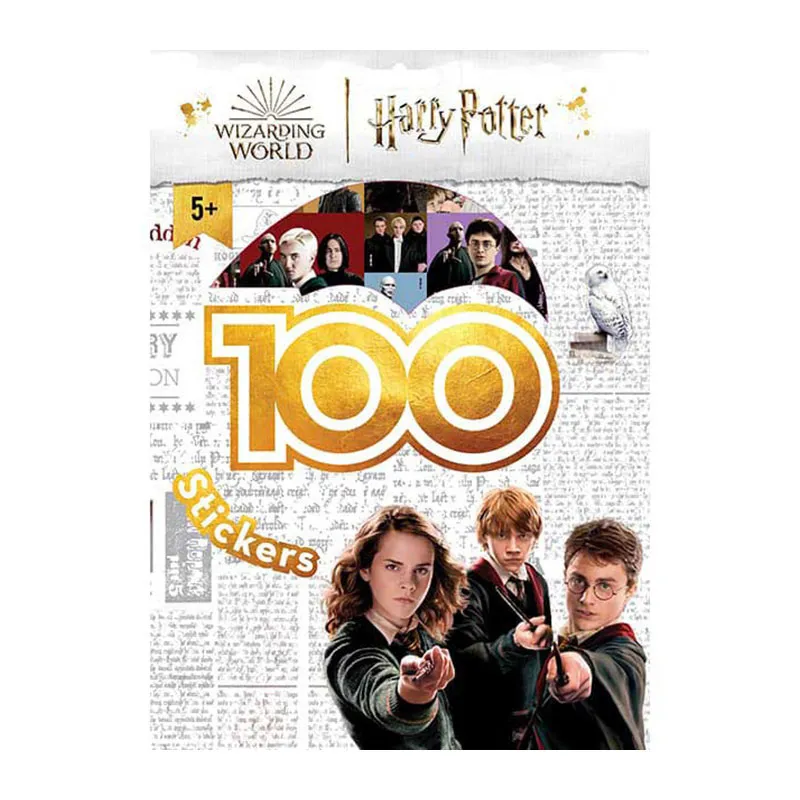 Stickers & Coloriage Harry Potter 100pcs - 5+-0