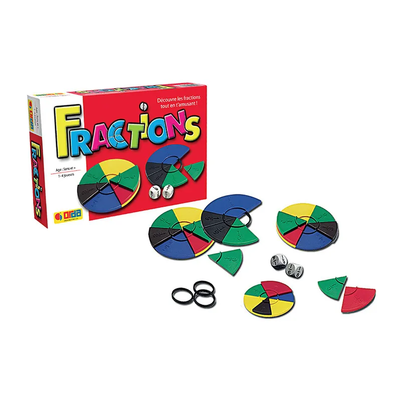 Jeu des Fractions 42pcs - 5+-0