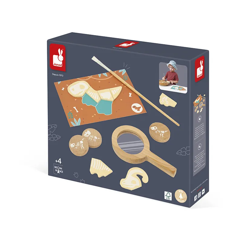 Jeu de fouille Dino - 4+-8