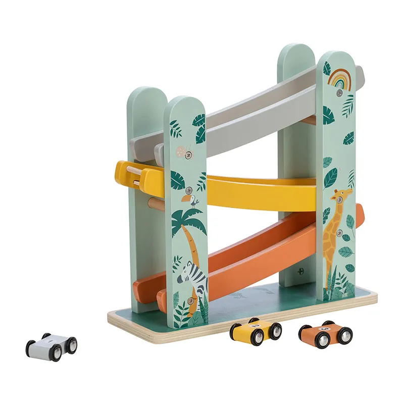 Mini garage & 2 voitures Bois - 18m+-1