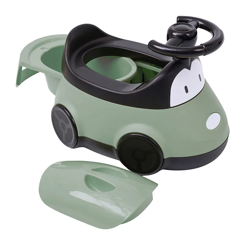 Pot d'apprentissage Voiture - Vert sauge-2