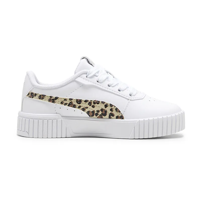 Baskets Fille Carina 2.0 Animal Up - Blanc/Beige-2