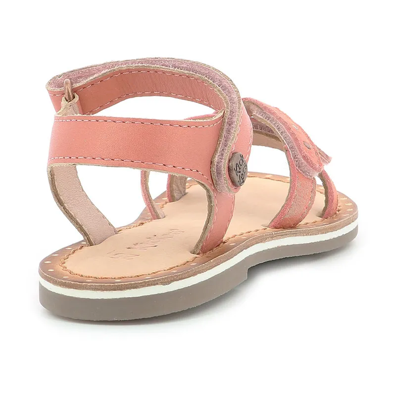 Sandales Didonc - Rose métal-4