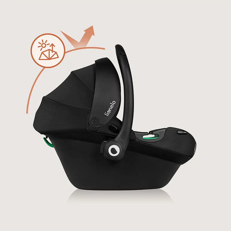 Siège-auto I-Size Astrid 40-87cm - Noir/Gris-1
