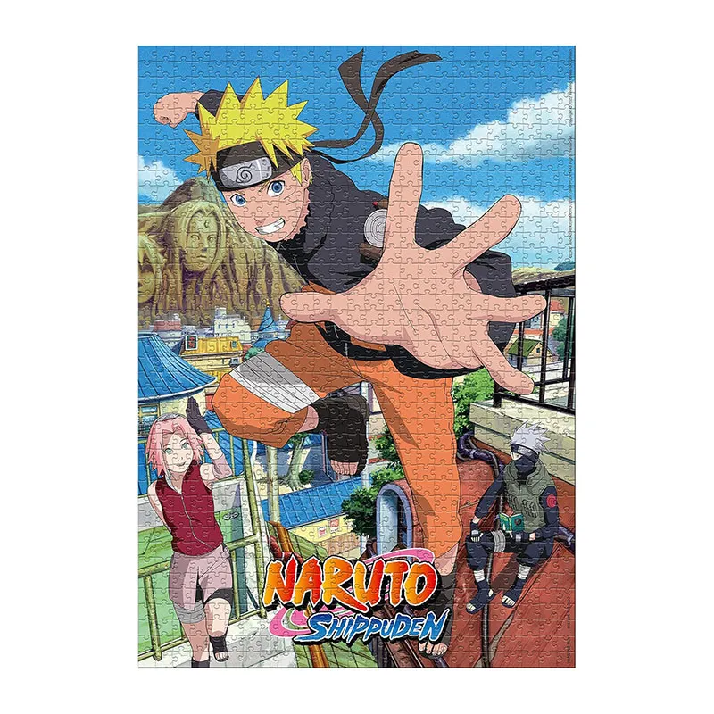 Puzzle Naruto Shippuden Retour a konoha 1000pcs - 10+-1