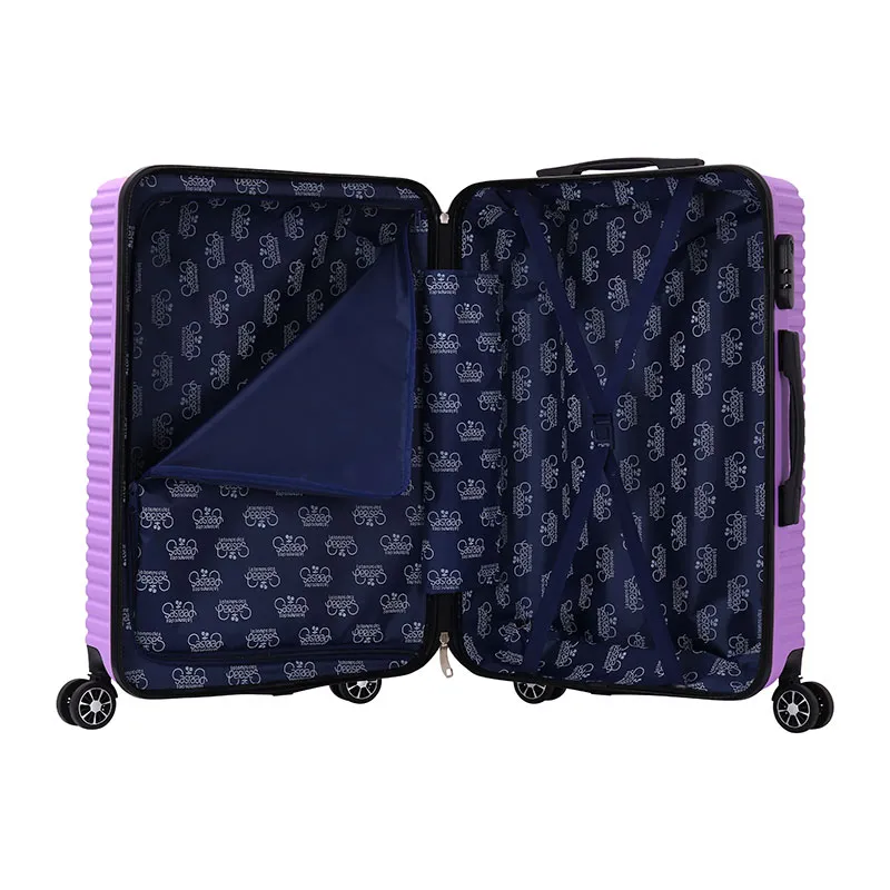 Set de 3 valises Vera 55/65/75cm - 43/65/94,5L - Orchidée-8