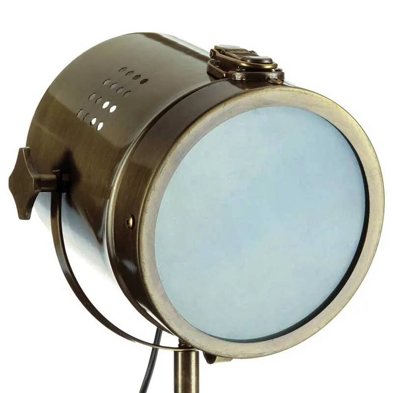 Lampadaire trépied Ebor Bronze - 30x30x68cm-1