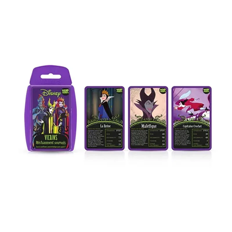 Jeu de cartes Top Trumps Disney Villains - 6+-2