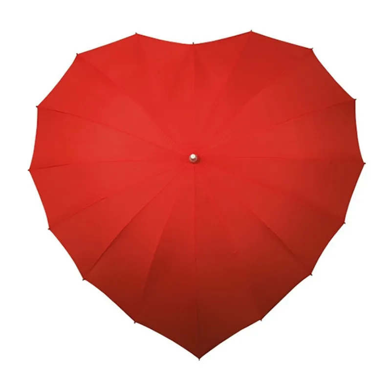Parapluie droit Coeur Falconetti - Rouge-0