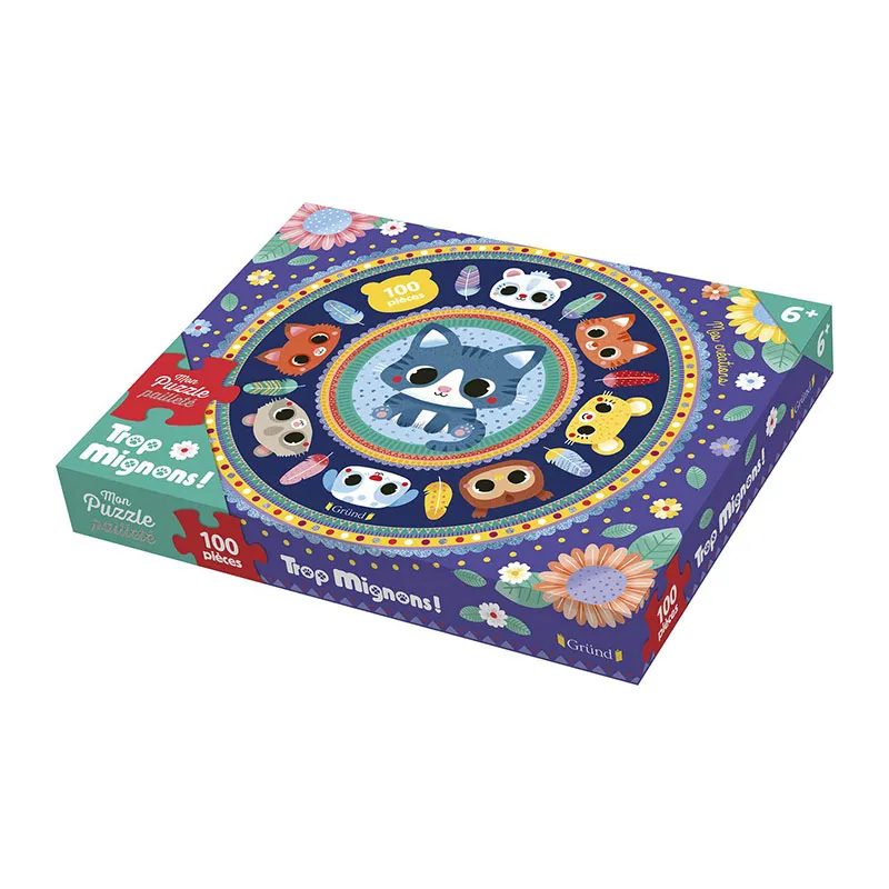 Mon puzzle pailleté Trop mignons 100pcs - 6+-0