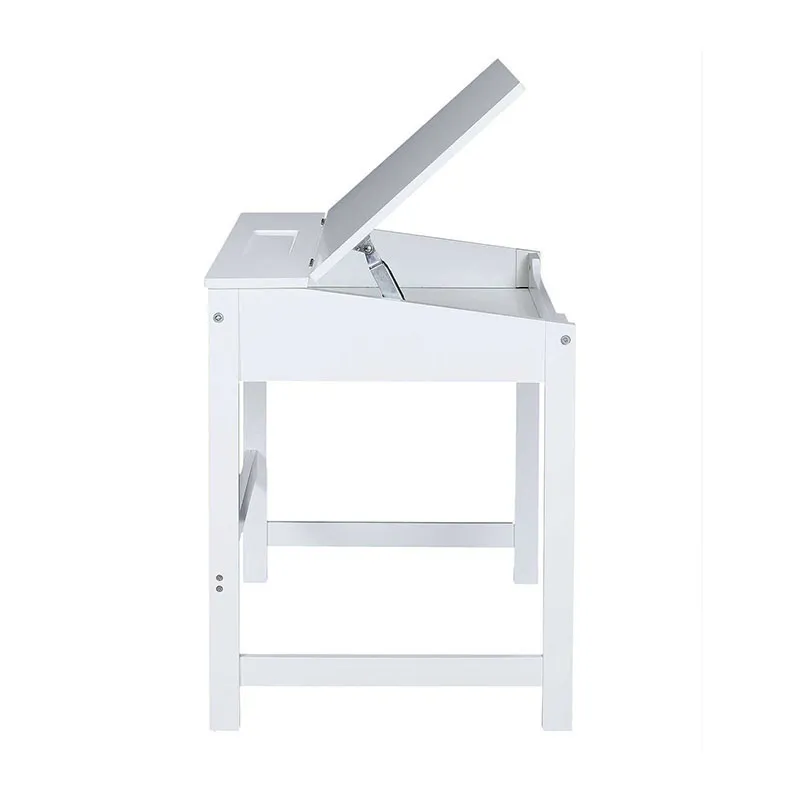 Bureau pupitre Charlie Blanc - 55x45x48.8cm-4