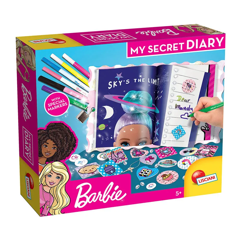 Mon journal secret Barbie 10pcs - 5+-0