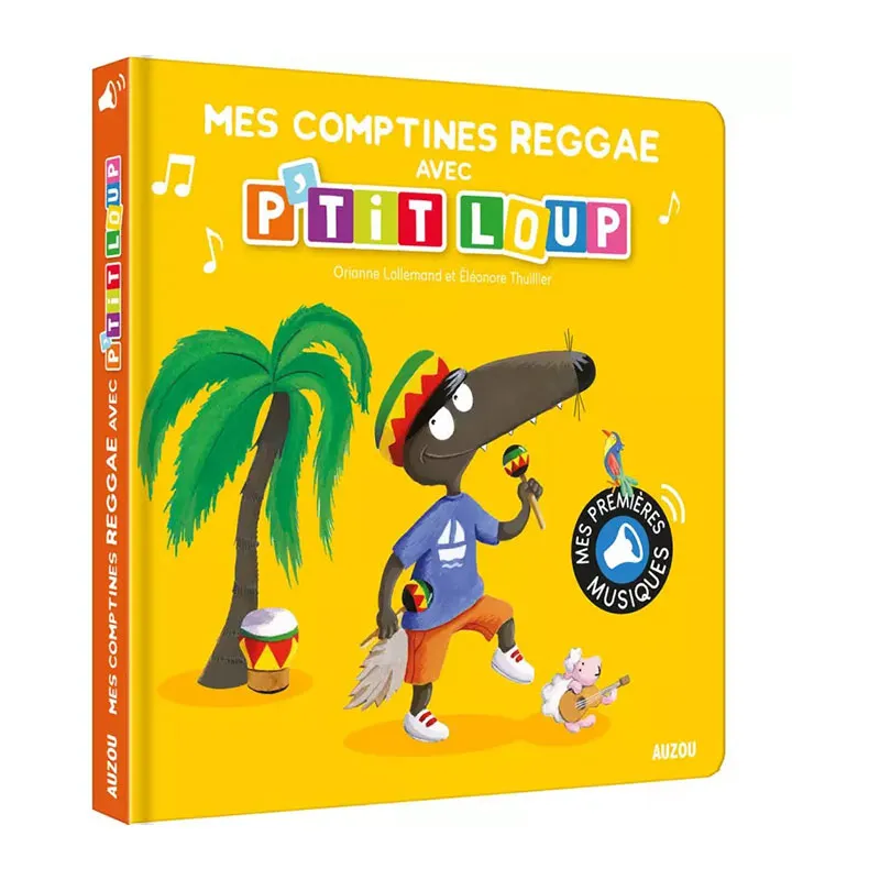 Mes comptines Reggae avec P'tit Loup - 12m+-0